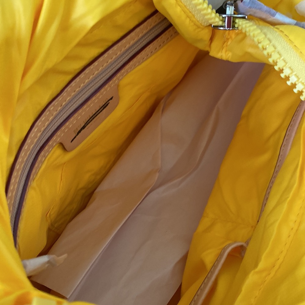 MZ WALLACE METRO TOTE DELUXE - XS. Sunflower - Picture 6 of 8